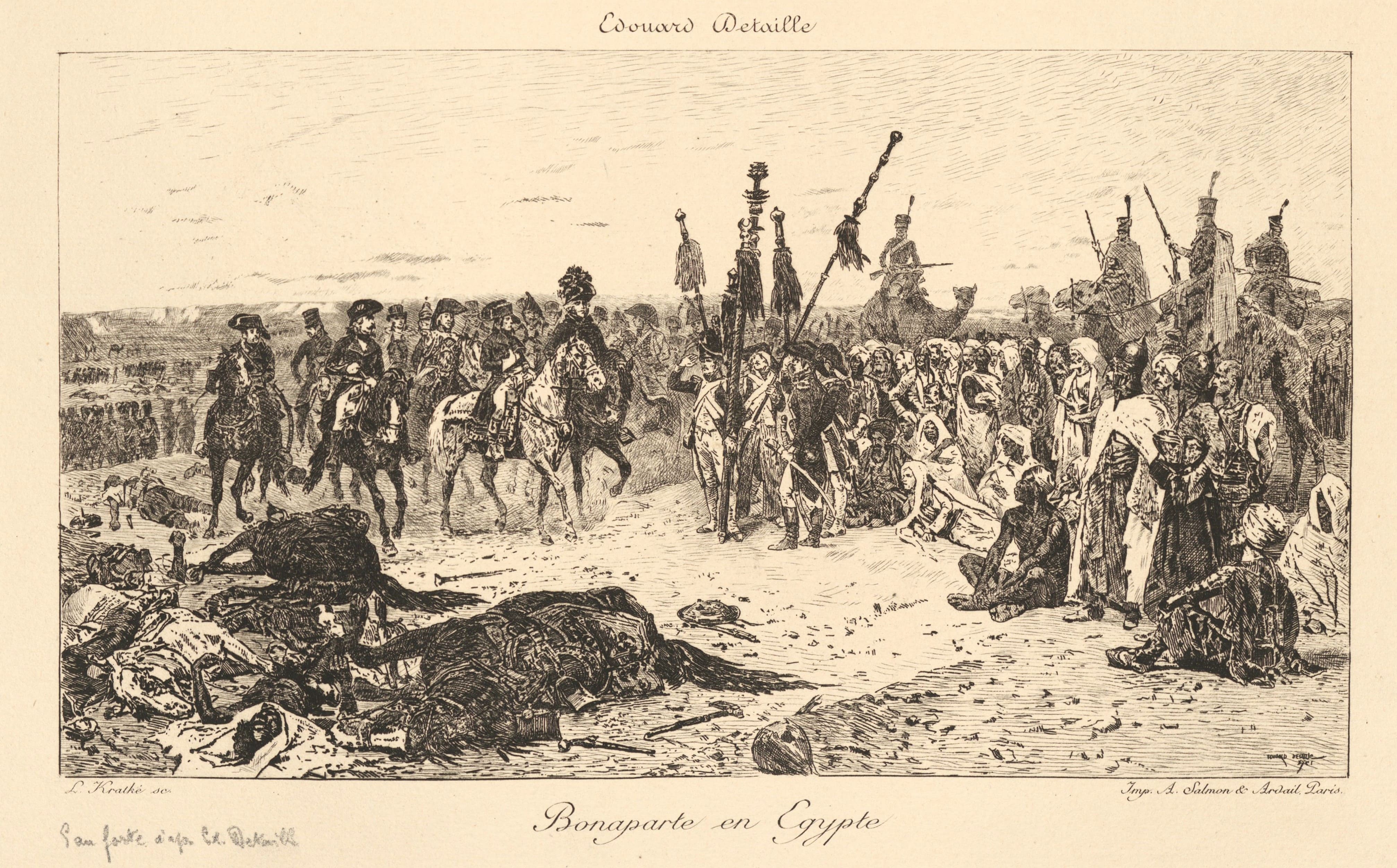 04 Edouard Détaille Bonaparte en Egypte