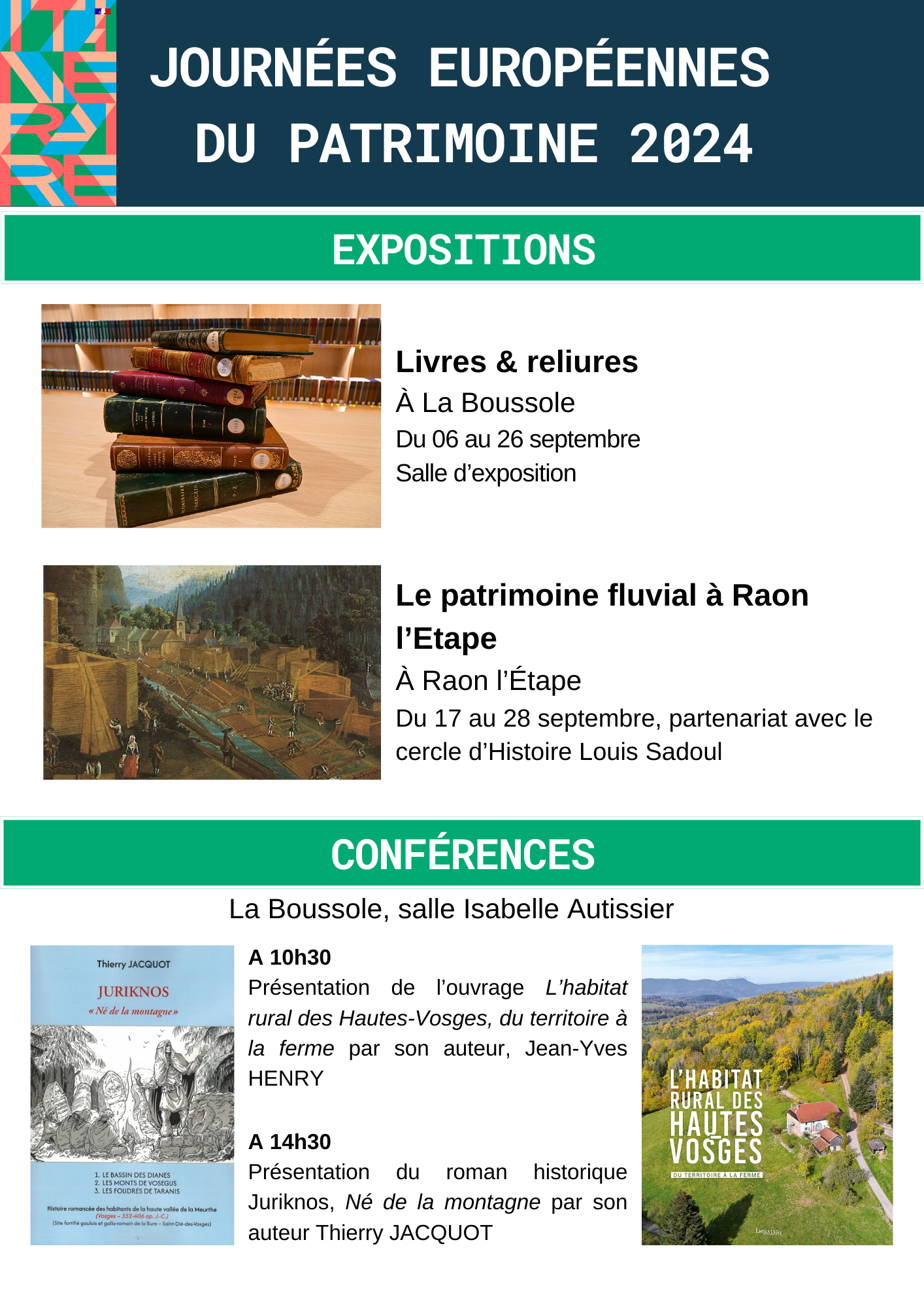 Programme pour Newsletter p1